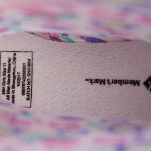 NWT Members Mark Girls Light Up Flower🌸Rain Boots - Picture 7 of 8